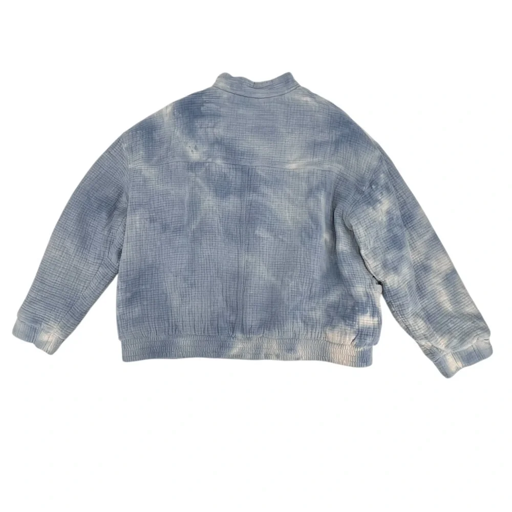 Universal Thread Light Blue Tye Dye Puffer Jacket Size XXL Women’s